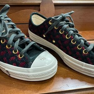 Kith x Bergdorf Goodman Converse Chuck Taylor All-Star 70 Low Ox Woven Size 8.5
